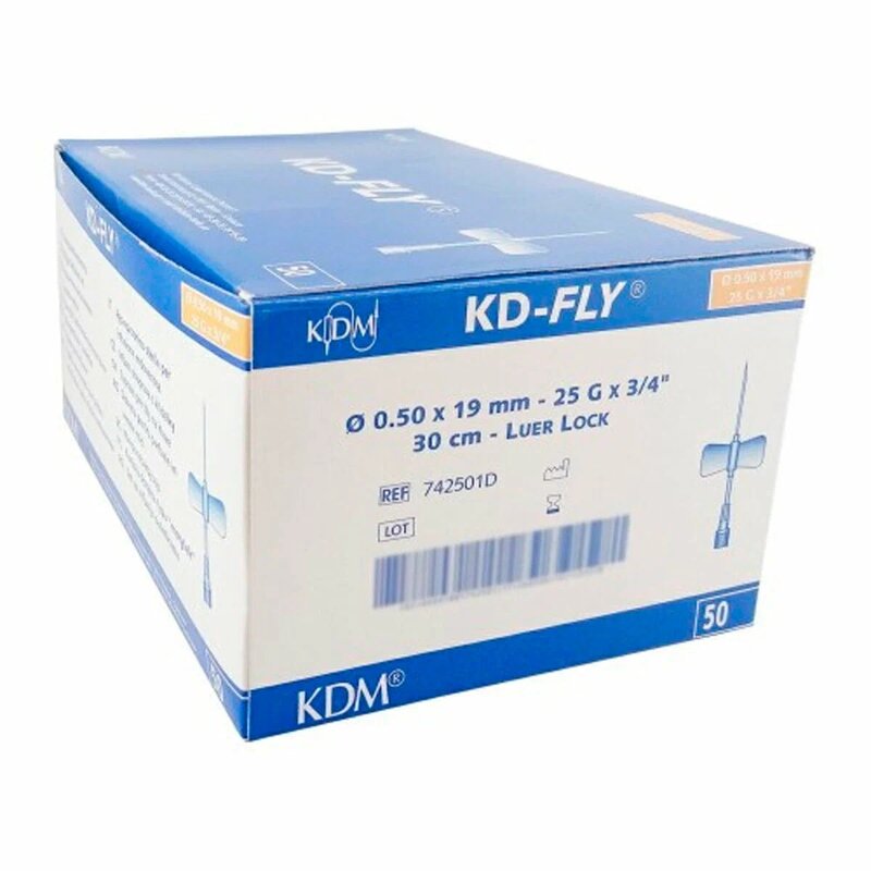 Игла-бабочка KDM KD-Fly 25G 0,5 x 19 мм 1 шт.
