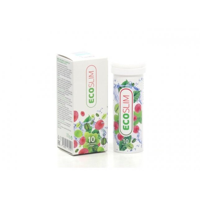 Эко Слим на основе зеленого кофе/L-карнитина для похудения/детокса таблетки 10 шт.