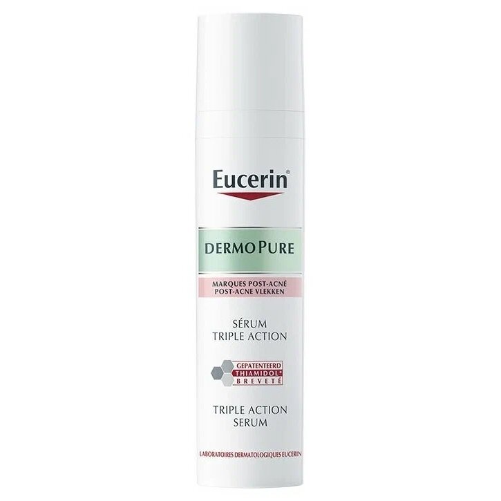 Сыворотка для жирной и проблемной кожи с тройным действием DermoPURE Eucerin/Эуцерин 40мл (66862)