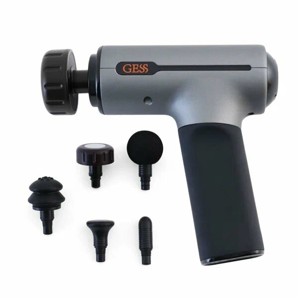 Gess массажер перкуссионный беспроводной revolver gess-877