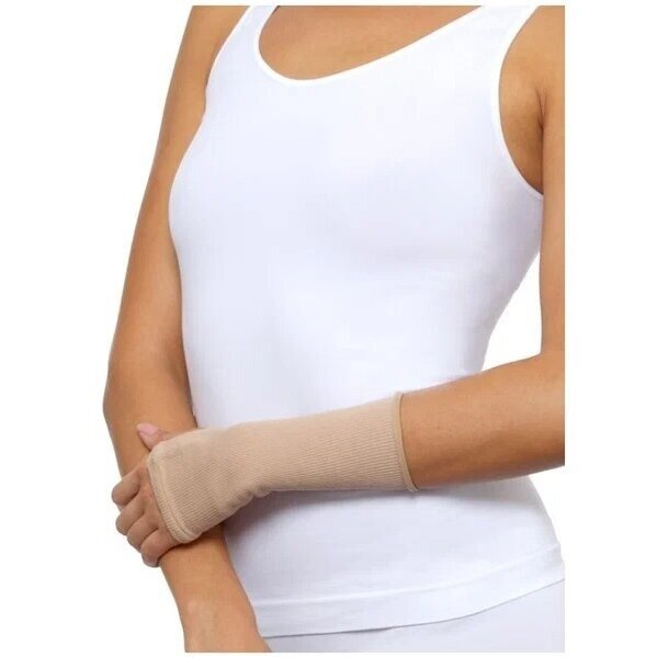 Бандаж эластичный на лучезапястный сустав Центр компресс кремовый бежевый размер 1 бзс-цк