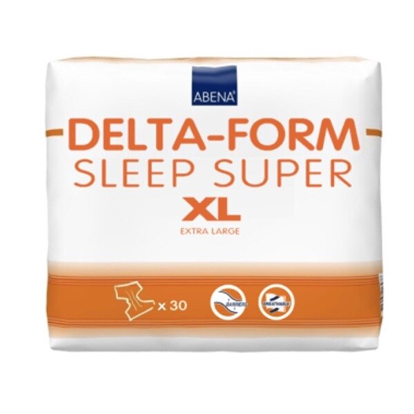 Подгузники для взрослых Abena Delta-Form Sleep Super размер XL 30 шт.