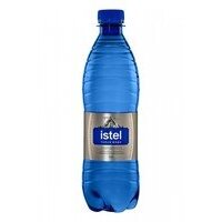 Вода природная питьевая газированная ISTEL бут.стекл. синяя 0.5 л