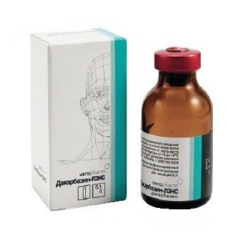 Дакарбазин-Лэнс лиофилизат для приготовления раствора для внутривенного введения 100 мг