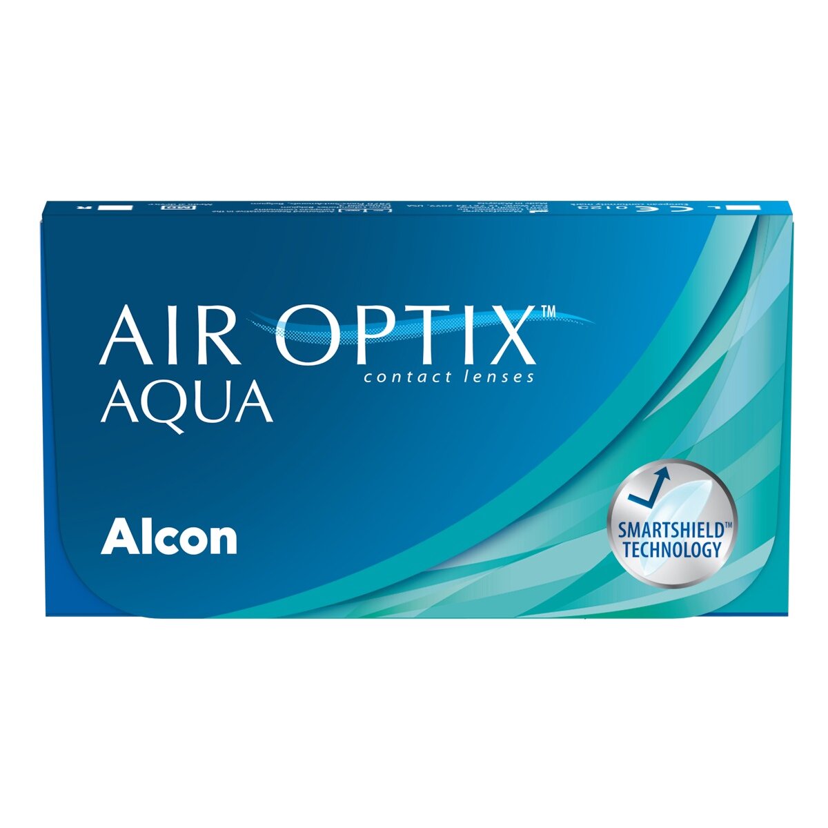 Контактные линзы Air Optix Aqua на месяц -1.00/8.6/14.2 6 шт.