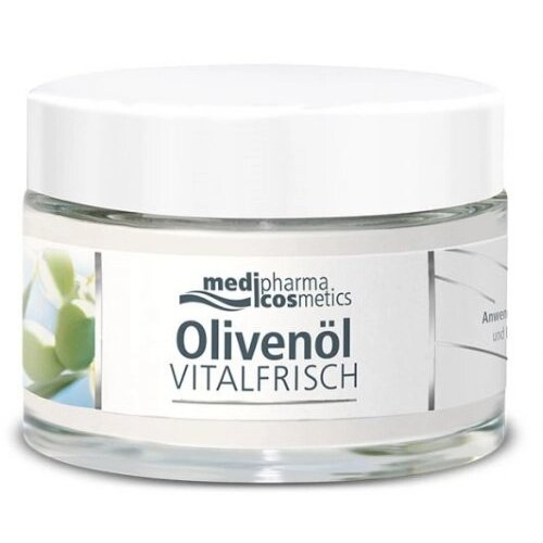 Крем для лица дневной Medipharma cosmetics olivenol Vitalfrisch против морщин 50 мл