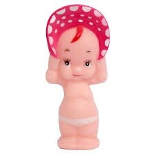 Игрушка для ванны Крошка Я Девочка в шляпе 3г+ (Сантэ