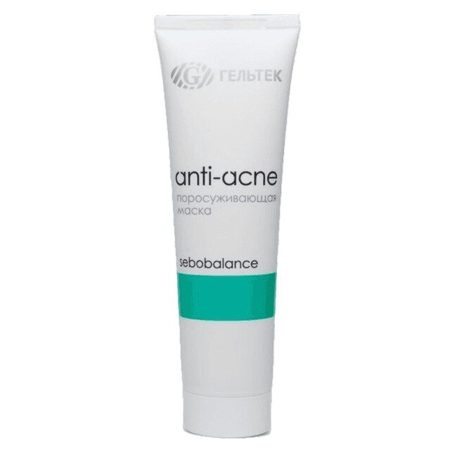 Гельтек anti-acne маска поросуживающая sebobalance 100 мл