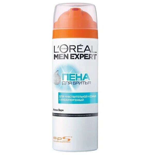 Пена Loreal Men Expert Hydra Sensitive для бритья 200 мл