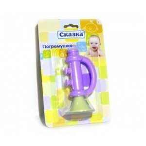 Сказка погремушка 1614 дудочка любой цвет