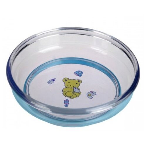 Тарелка прозрачная Бусинка 140