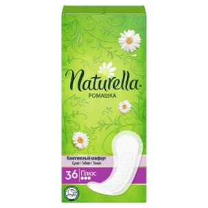 Прокладки ежедневные Натурелла (Naturella) Plus Camomile 36 шт.