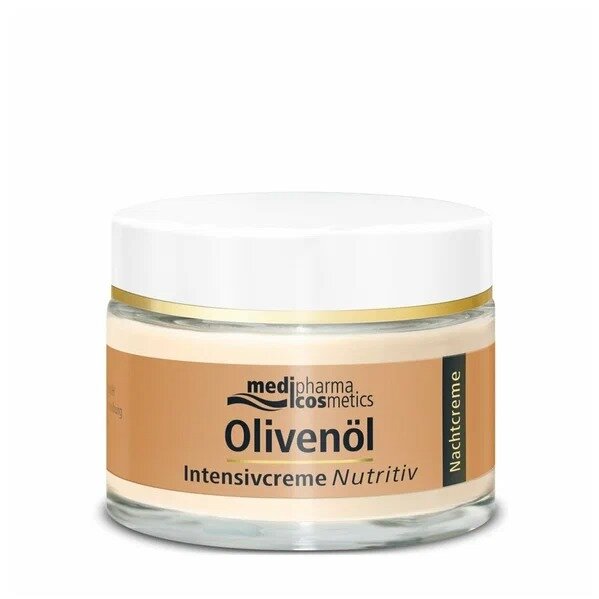 Крем Medipharma cosmetics olivenol для лица ночной питательный интенсив 50 мл