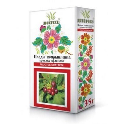 Боярышник кроваво-красный плоды 35 г