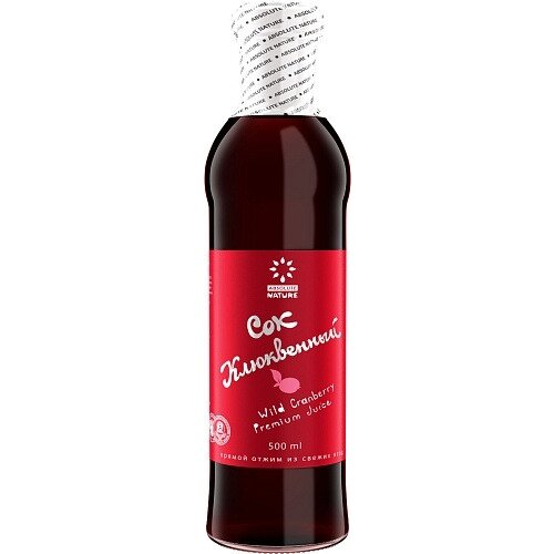 Сок на фруктозе клюквенный 500 мл