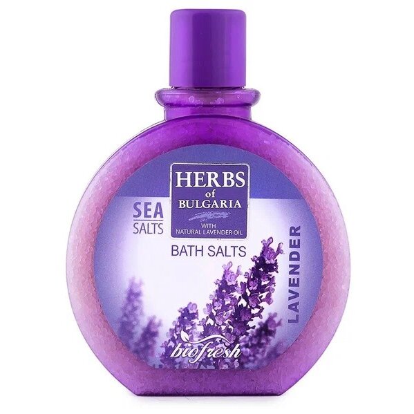 Соль для ванны Herbs of bulgaria lavender 360 г