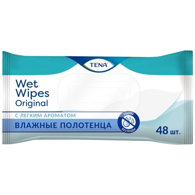Влажные полотенца TENA Wet Wipes 48 шт.