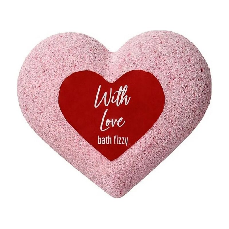 Шипучая соль для ванн Laboratory Katrin With Love сердце 130 г