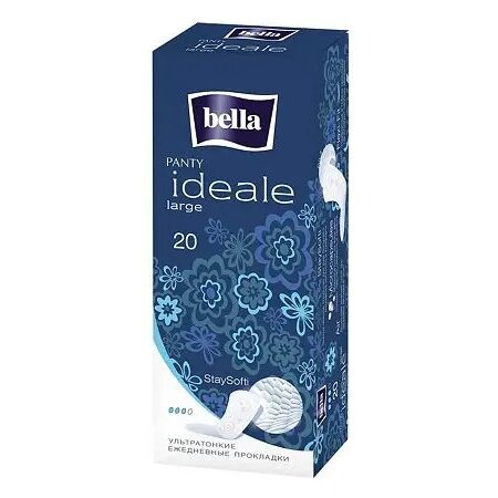 Прокладки ежедневные Bella Panty Ideale Large Ультратонкие 20 шт.