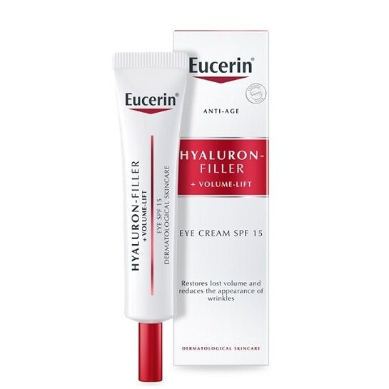 Крем для ухода за кожей вокруг глаз Eucerin Hyaluron-Filler+Volume-Lift 15 мл