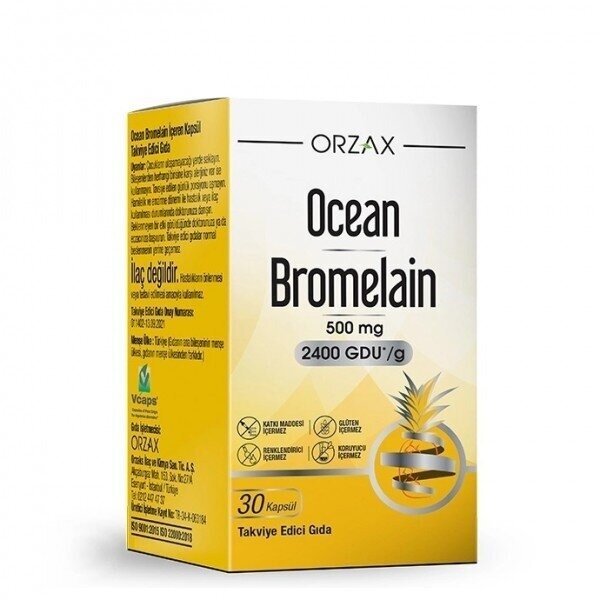 Бромелайн Orzax Ocean капсулы 30 шт.