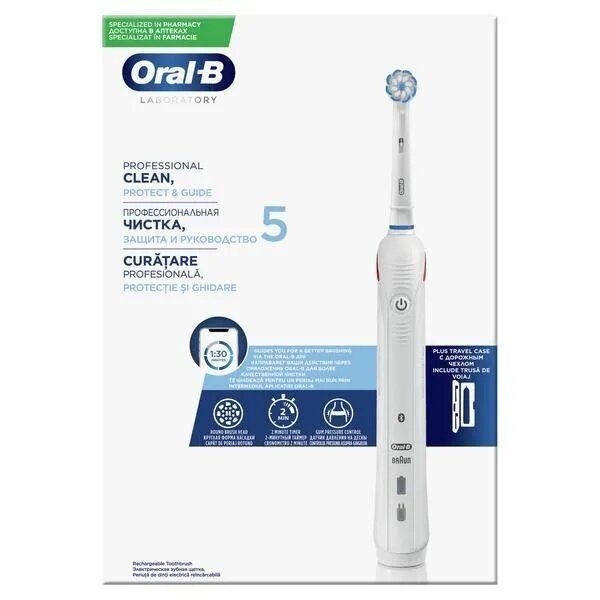 Электрическая зубная щетка Oral-B (Орал-Би) Professional Clean, Protect & Guide 5 тип 3767