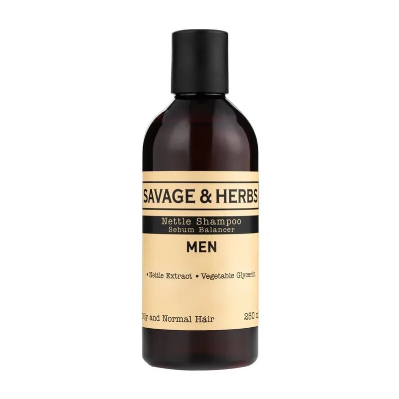 Шампунь для волос мужской Savage&Herbs регулирующий 250 мл