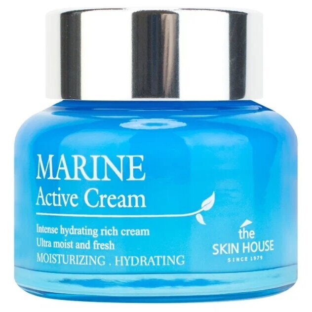 Крем для лица The Skin House с морской водой и водорослями Marine Active Cream 50 мл