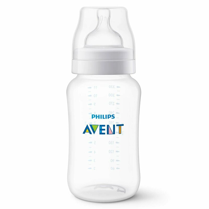 Бутылочка 3+ Avent anti-colic с силиконовой соской scy106/01 330 мл