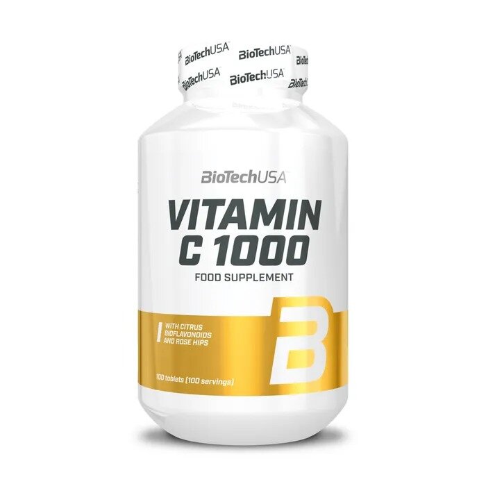 Витамин С 1000 мг BiotechUSA таблетки 1800 мг 100 шт.