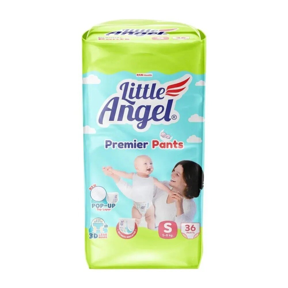 Подгузники-трусики Little Angel Premier S 4-8 кг 36 шт.