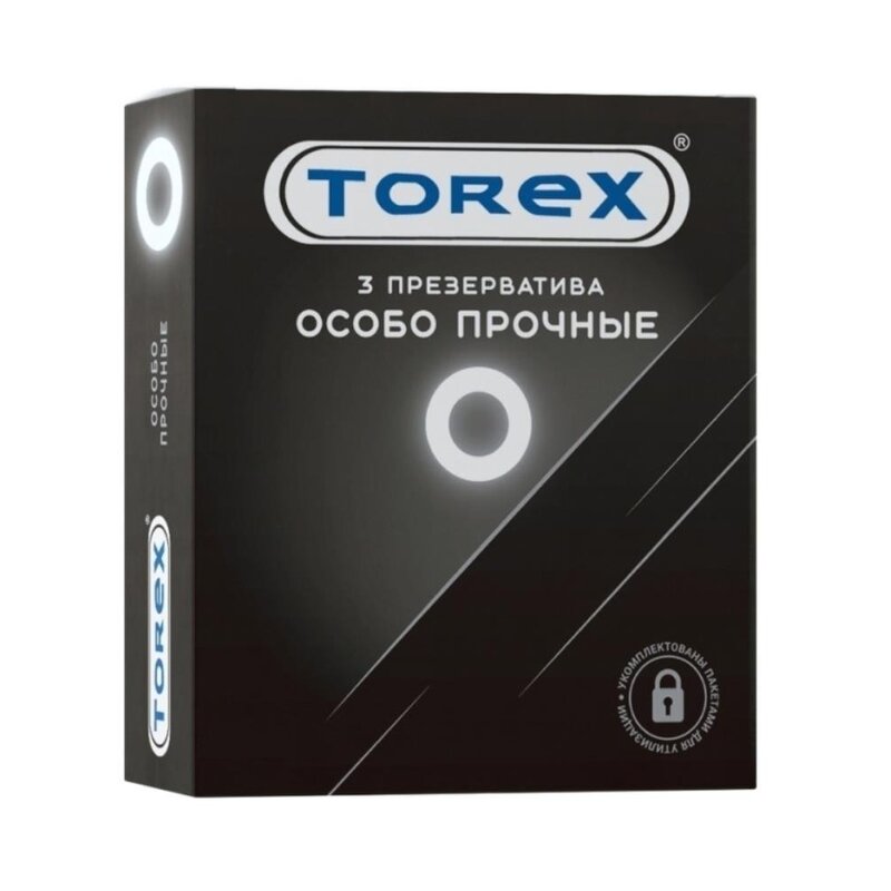 Презервативы TOREX New особо прочные 3 шт.