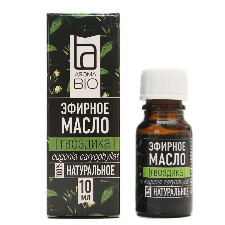 Масло эфирное Аromabio гвоздика 10 мл