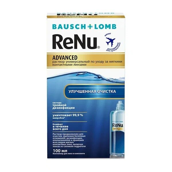 ReNu Advanced раствор для линз универсальный 100 мл