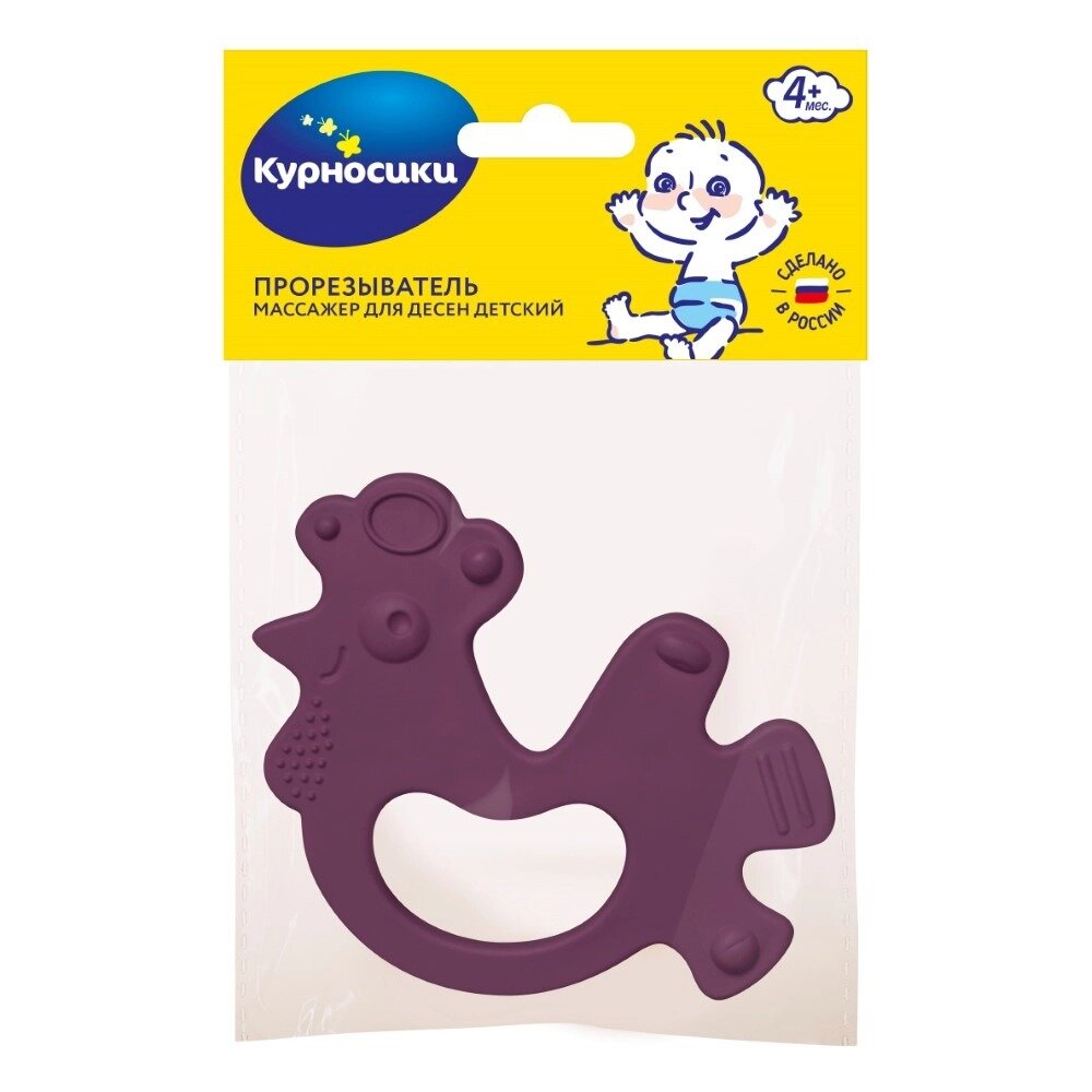 Прорезыватель Курносики арт. 2317 4 мес+