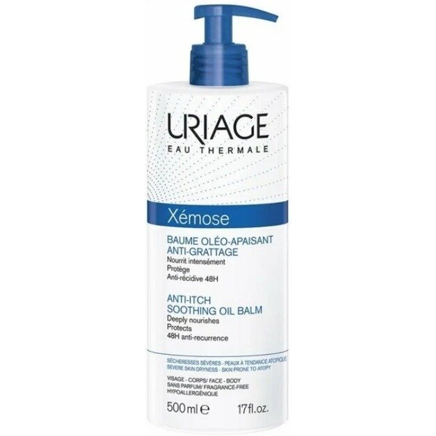 Бальзам липидовосстанавливающий Uriage Xemose 500 мл