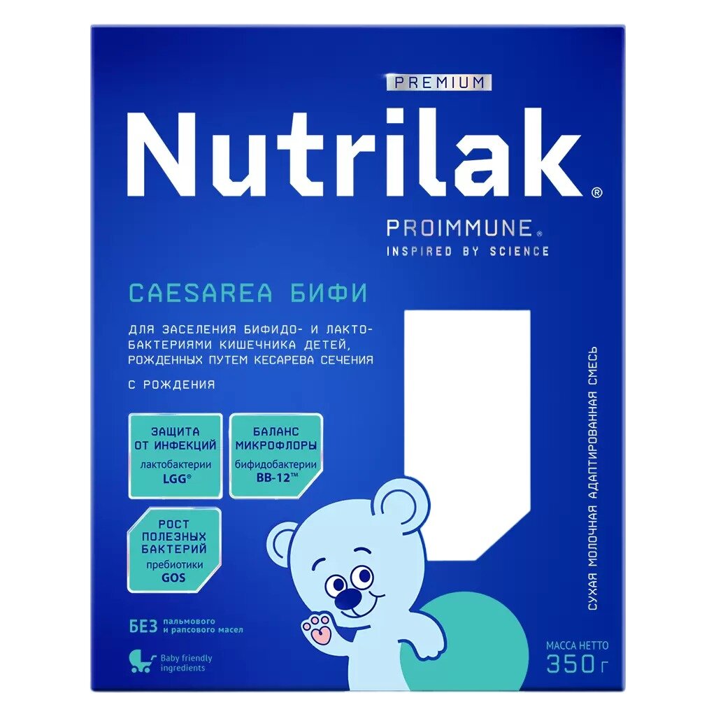 Nutrilak Premium Caesarea БИФИ Смесь молочная сухая адаптированная 350 г 1 шт.
