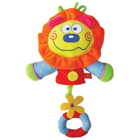 Игрушка-подвеска музыкальная Новый мир детства 33242 львенок