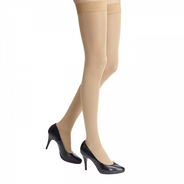 Чулки компрессионные Bauerfeind VenoTrain micro 2205-AG 2 класс карамель длинные р.XL