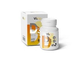 Капсулы Vitup Витамин Д3 600 МЕ 60 шт.