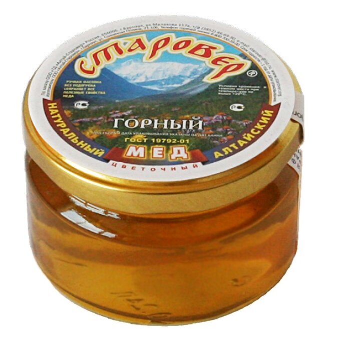 Алтай Старовер мед горный 150 г