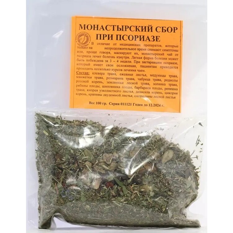Сбор Монастырский при псориазе 100 г