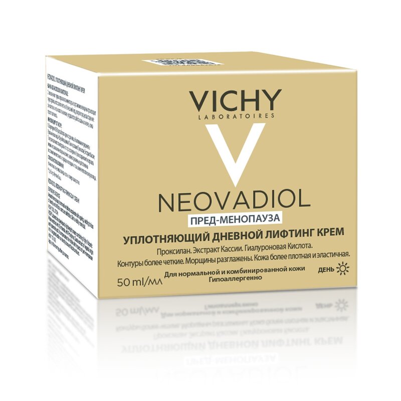 Крем Vichy Neovadiol дневной антивозрастной для увеличения плотности и упругости нормальной и комбинированной кожи лица в период пред-менопаузы 50 мл