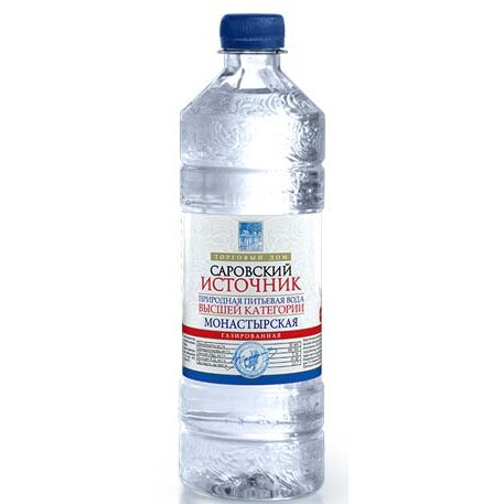 Вода питьевая негазированная монастырская Саровский источник 0,33 л