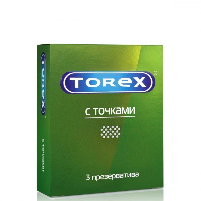 Презервативы Torex с точками 3 шт.