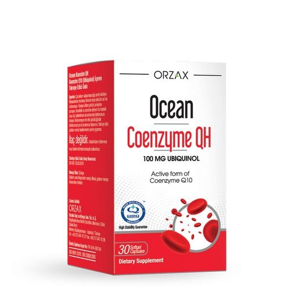 Коэнзим QH Orzax Ocean капсулы 30 шт.