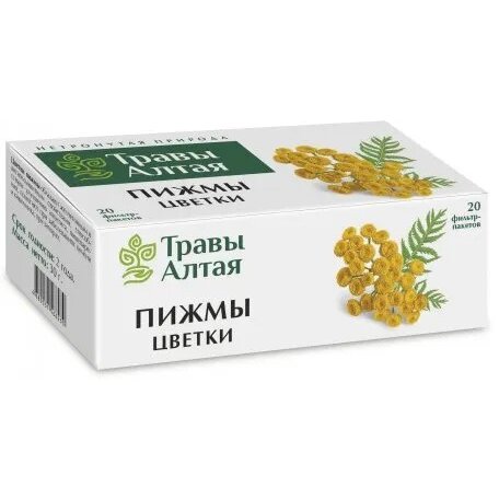 Пижмы цветки Травы Алтая фильтр-пакеты 1,5 г 20 шт