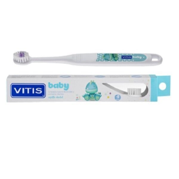 Зубная щетка для детей 0+ Vitis Baby