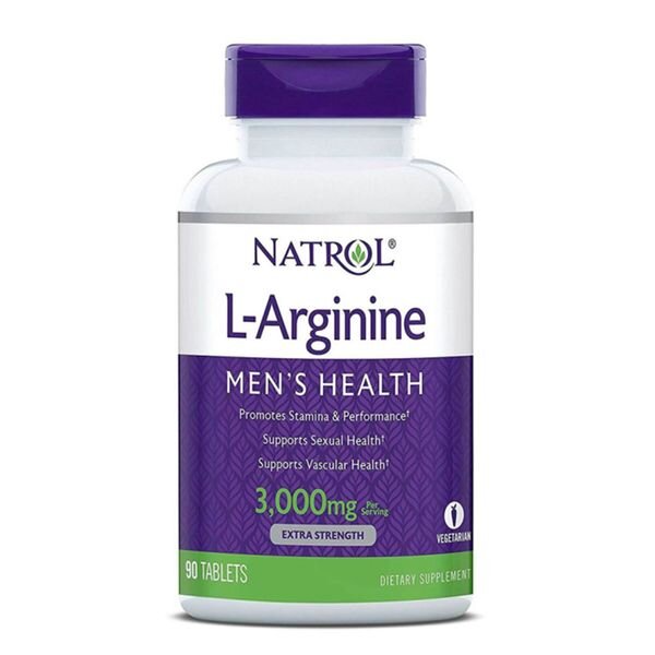 L-аргинин 3000мг Natrol таблетки 1289мг 90шт