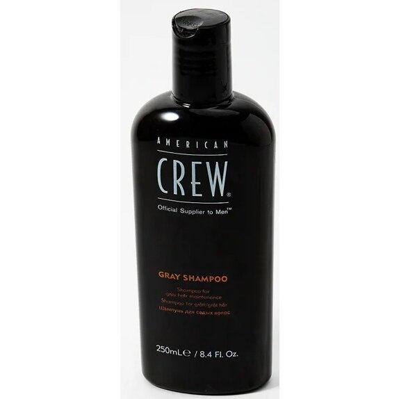 American crew шампунь детокс для седых и седеющих волос 250 мл